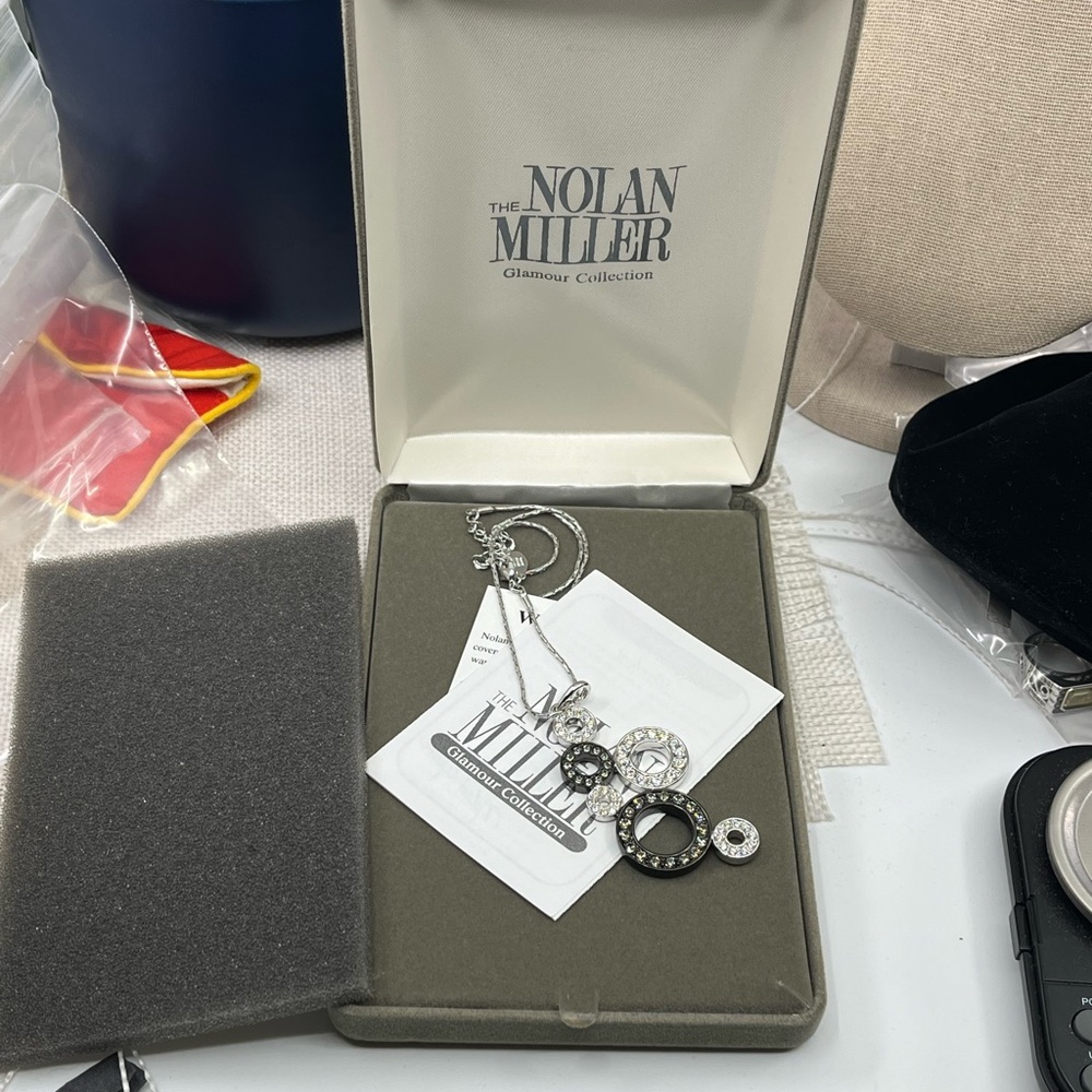 Vintage Nolan Miller “Buoyant Bubble” Pendant Necklace – Glamour Collection - Picture 16 of 17